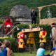 Animations de la compagnie médiévale La Lir au château de Miolans