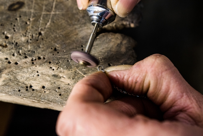 Reportage photos artisanat - Bijouterie Bizouard
