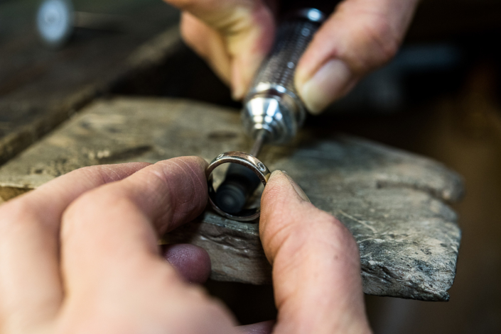 Reportage photos artisanat - Bijouterie Bizouard