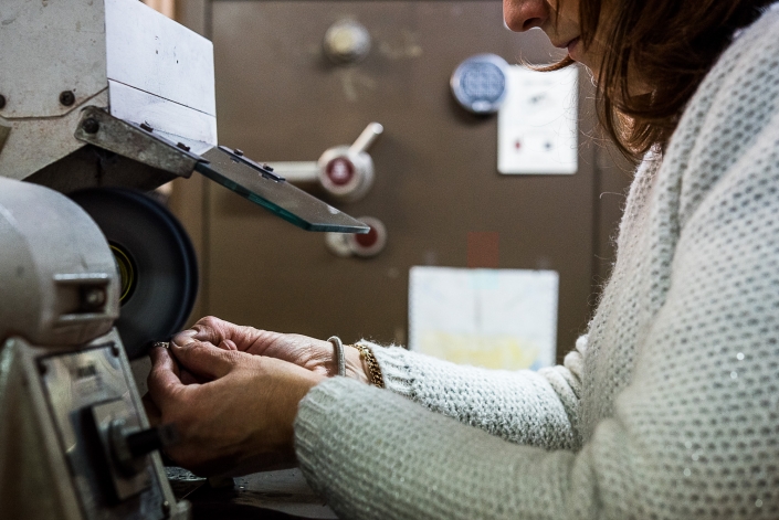 Reportage photos artisanat - Bijouterie Bizouard