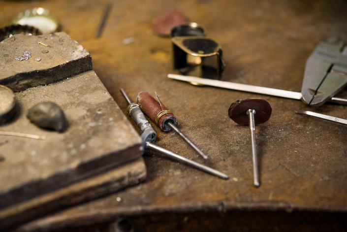 Reportage photos artisanat - Bijouterie Bizouard
